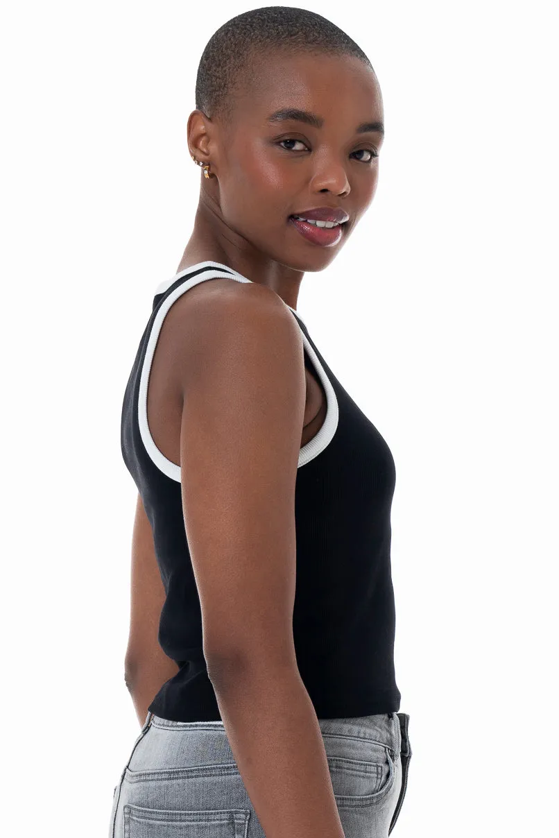 Ribbed Tank Top sold by Refinery product image thumbnail 2