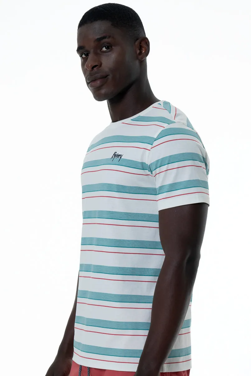 Stripe T-Shirt _ 151906 _ Off White sold by Refinery product image thumbnail 2