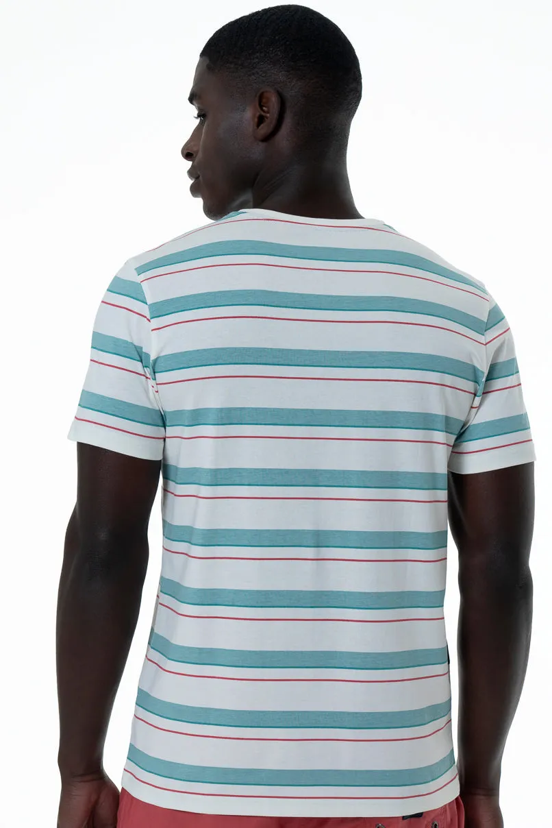 Stripe T-Shirt _ 151906 _ Off White sold by Refinery product image thumbnail 5