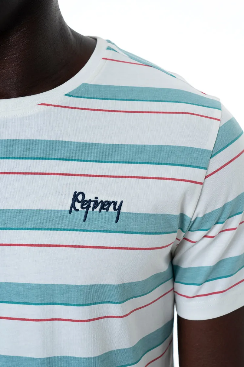 Stripe T-Shirt _ 151906 _ Off White sold by Refinery product image thumbnail 4