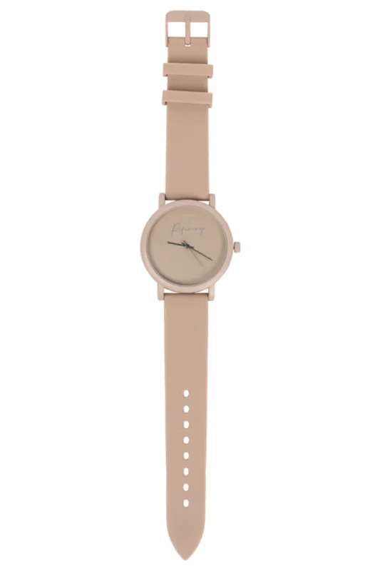 Silicone Strap Watch _ 154090 _ Stone sold by Refinery