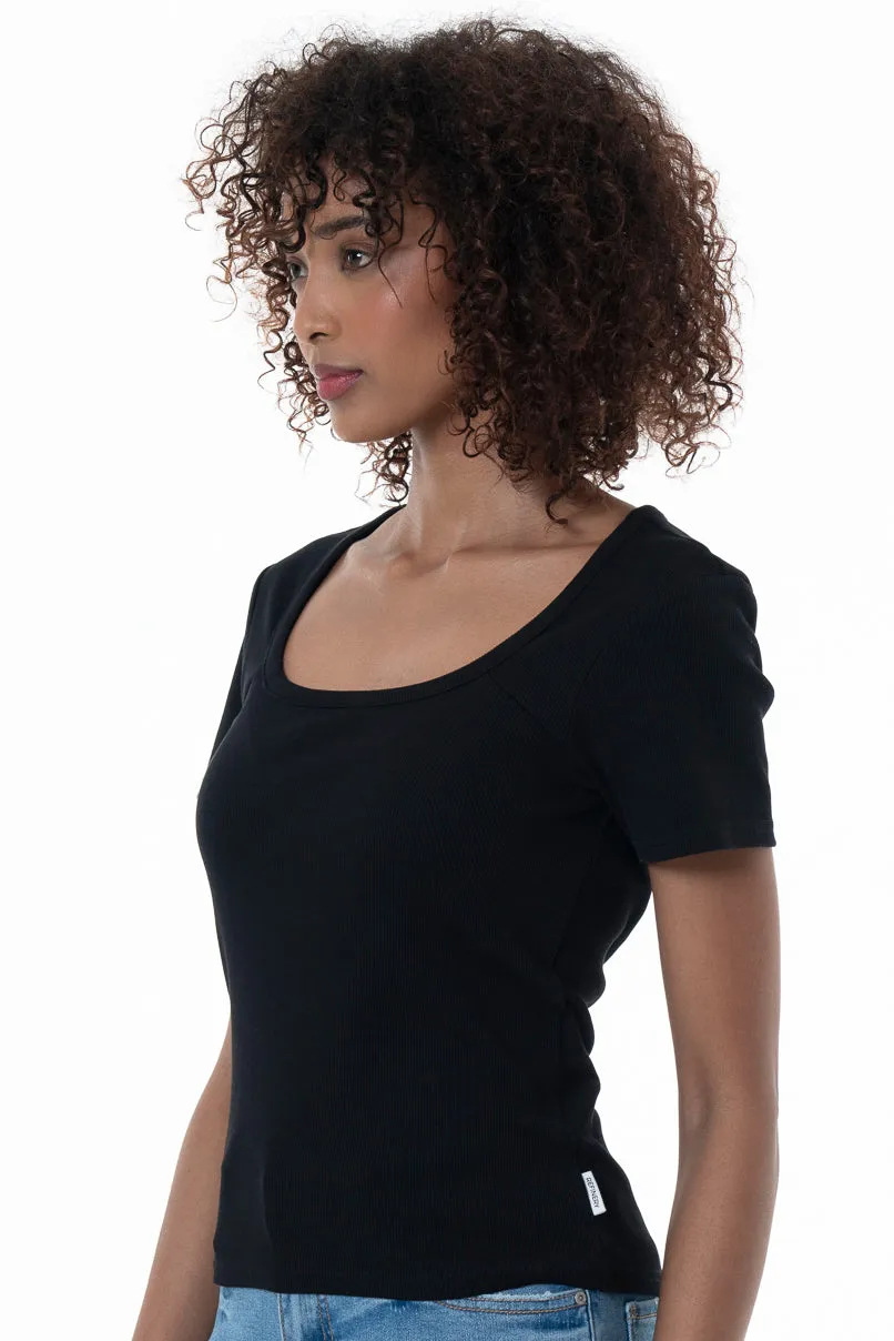 Square Neck T-Shirt sold by Refinery product image thumbnail 2