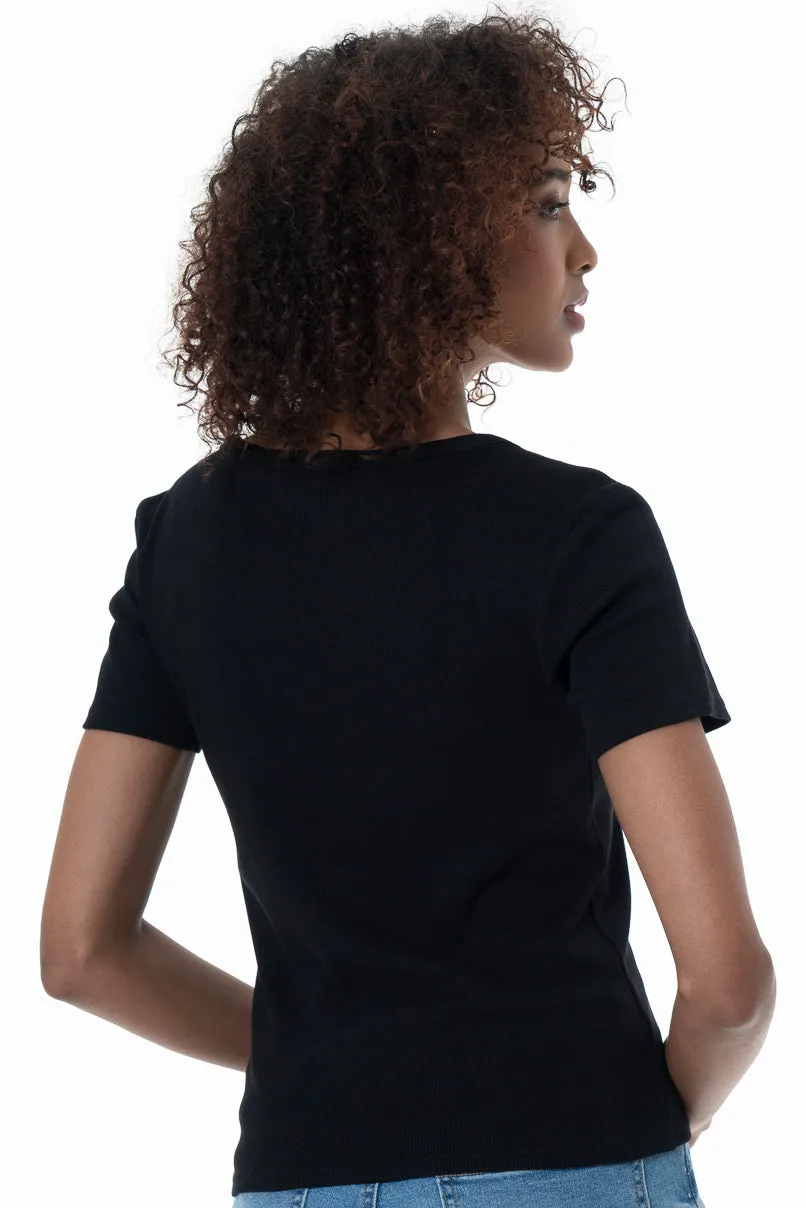 Square Neck T-Shirt sold by Refinery product image thumbnail 3