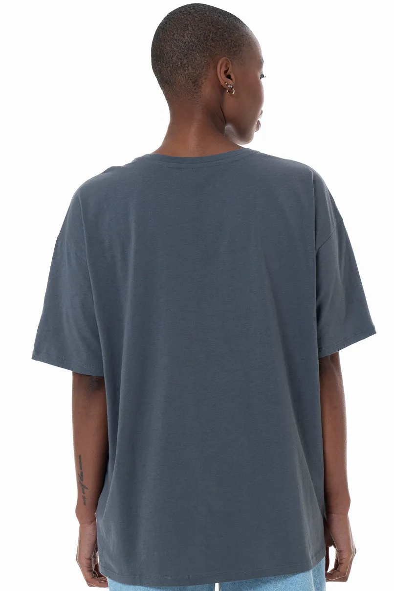 Oversize Statement T-Shirt _ 152280 _ Grey sold by Refinery product image thumbnail 4