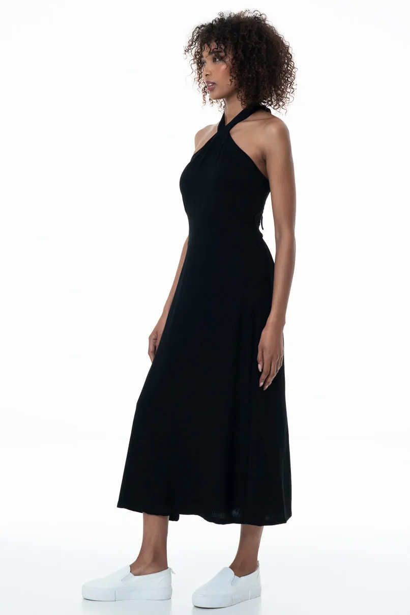 Fit And Flare Dress _ 154521 _ Black sold by Refinery product image thumbnail 3