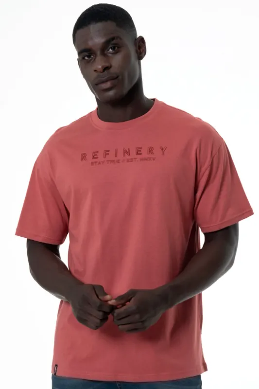 Oversized T-Shirt _ 153363 _ Rose sold by Refinery