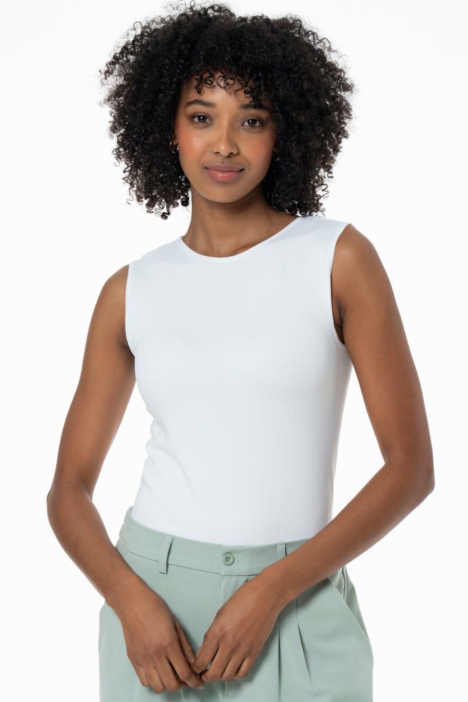Seamless Bodysuit _ 141099 _ White sold by Refinery
