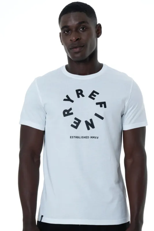 Statement T-Shirt _ 152128 _ Optic White sold by Refinery