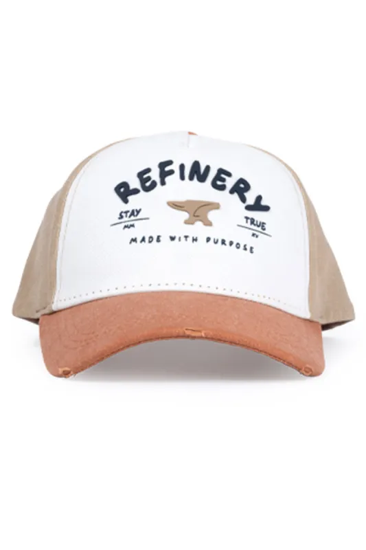 Retro Peak Cap _ 154068 _ Orange sold by Refinery