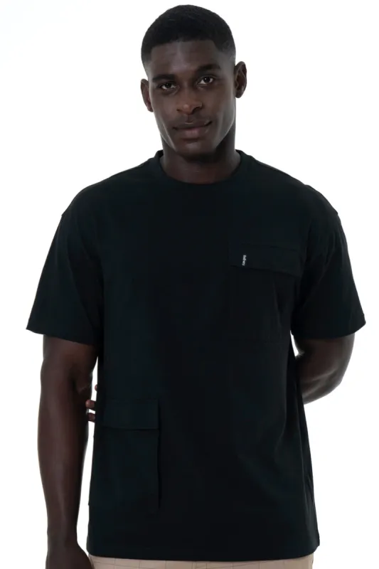 Oversized T-Shirt _ 152125 _ Black sold by Refinery