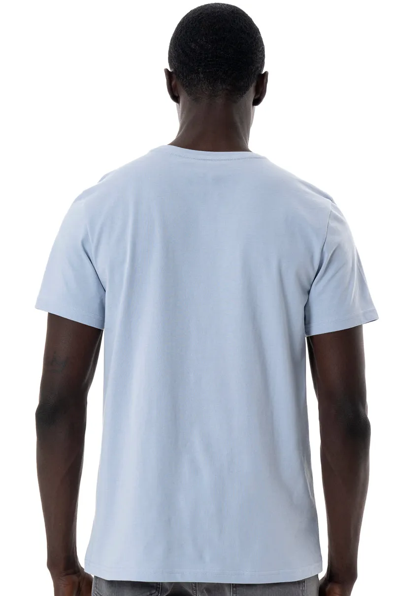 Branded T-Shirt _ 145359 _ Light Blue sold by Refinery product image thumbnail 3