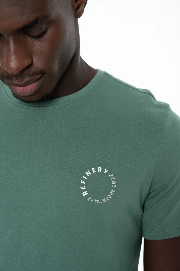 Branded T-Shirt _ 141366 _ Fatigue sold by Refinery product image thumbnail 4