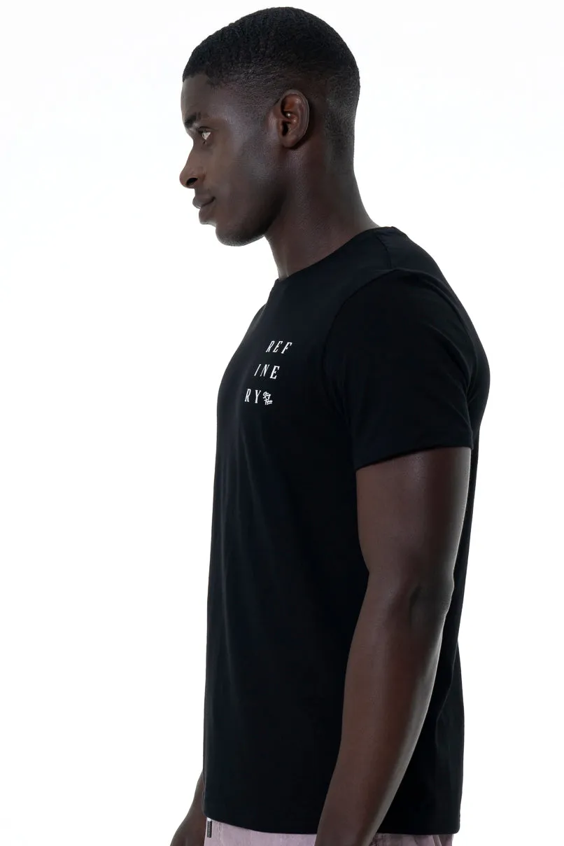 Branded T-Shirt _ 152129 _ Black sold by Refinery product image thumbnail 2