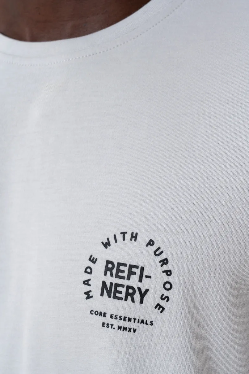 Branded T-Shirt _ 145359 _ Light Grey sold by Refinery product image thumbnail 4