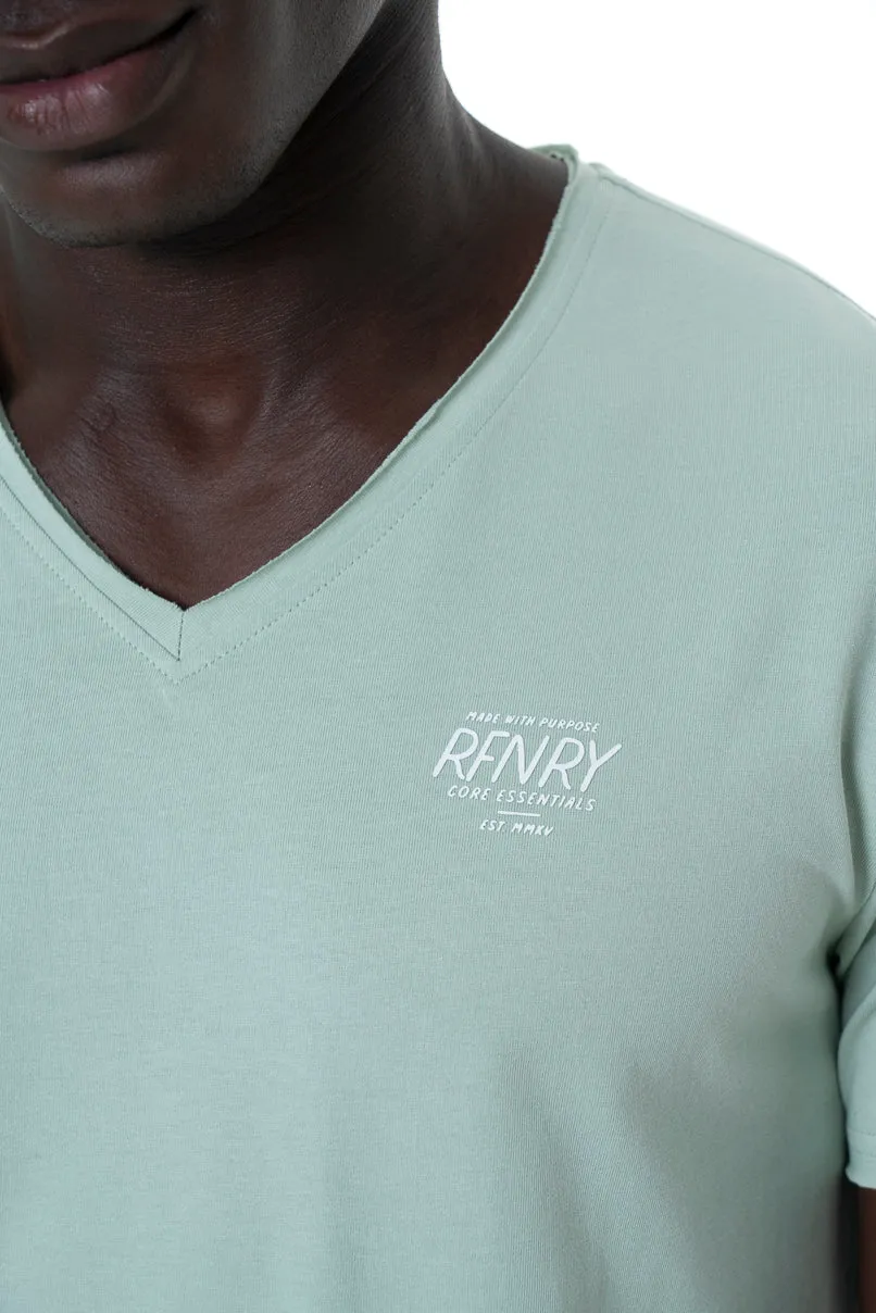 Branded T-Shirt _ 151873 _ Sage sold by Refinery product image thumbnail 4