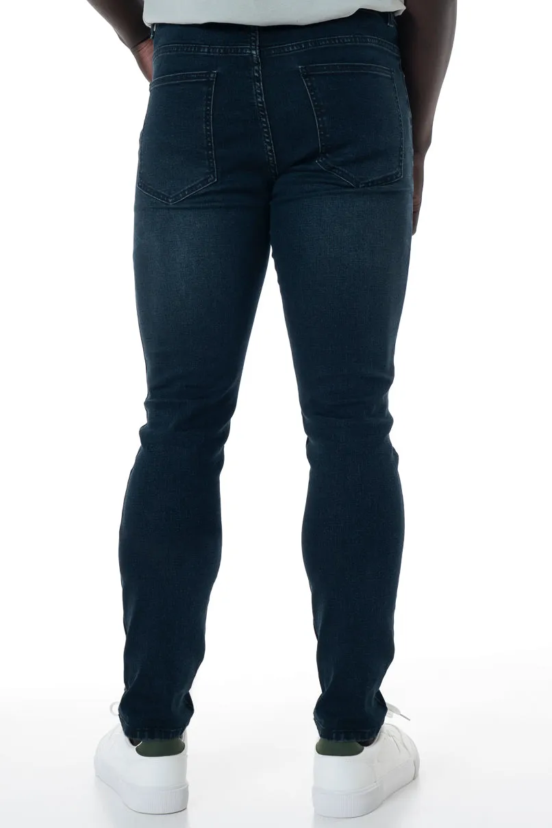 Rf02 Skinny Jeans _ 152040 _ Dark Blue sold by Refinery product image thumbnail 3