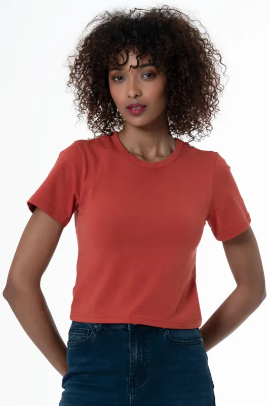 Fitted T-Shirt _ 153807 _ Red sold by Refinery