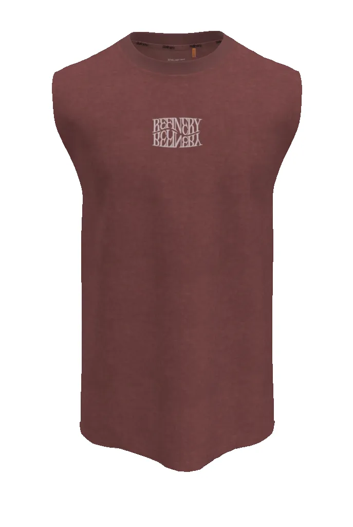 Branded Tank Top _ 154585 _ Rust sold by Refinery product image thumbnail 3