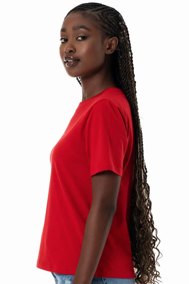 Slim Fit T-Shirt _ 154359 _ Red sold by Refinery product image thumbnail 2