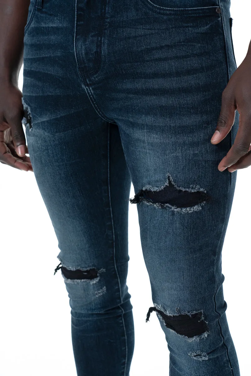 Rf10 Rip Skinny Jeans sold by Refinery product image thumbnail 4