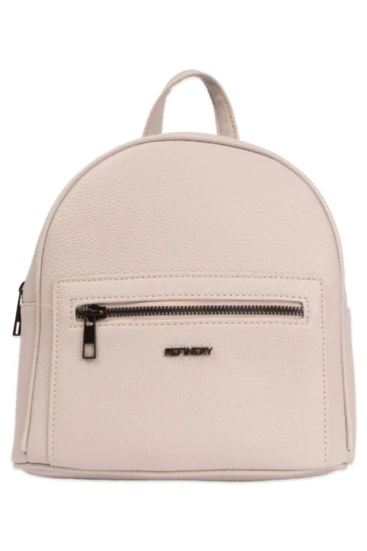 Mini Backpack _ 152506 _ Stone sold by Refinery