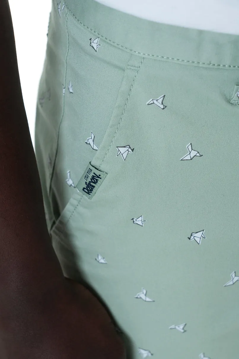 Chino Shorts _ 154348 _ Sage sold by Refinery product image thumbnail 4