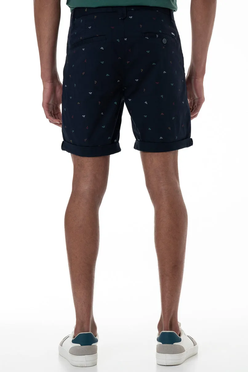 Printed Chino Shorts _ 154349 _ Ink sold by Refinery product image thumbnail 3
