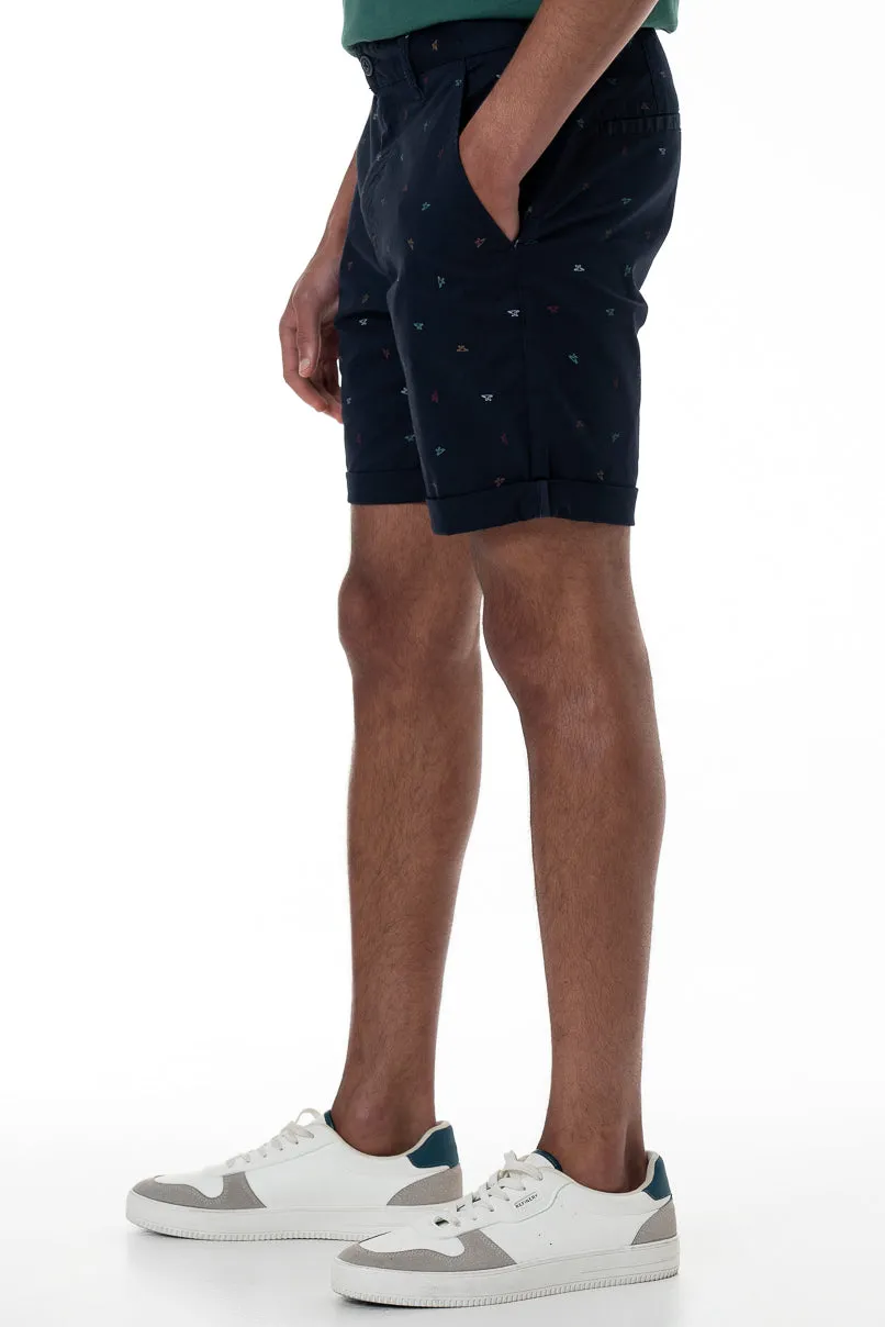 Printed Chino Shorts _ 154349 _ Ink sold by Refinery product image thumbnail 2