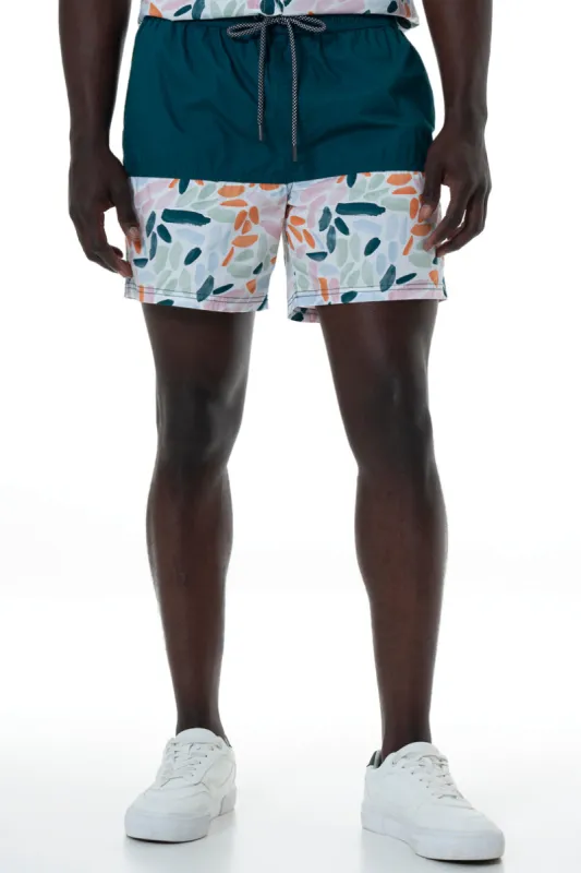 Pool Shorts _ 153897 _ Teal sold by Refinery