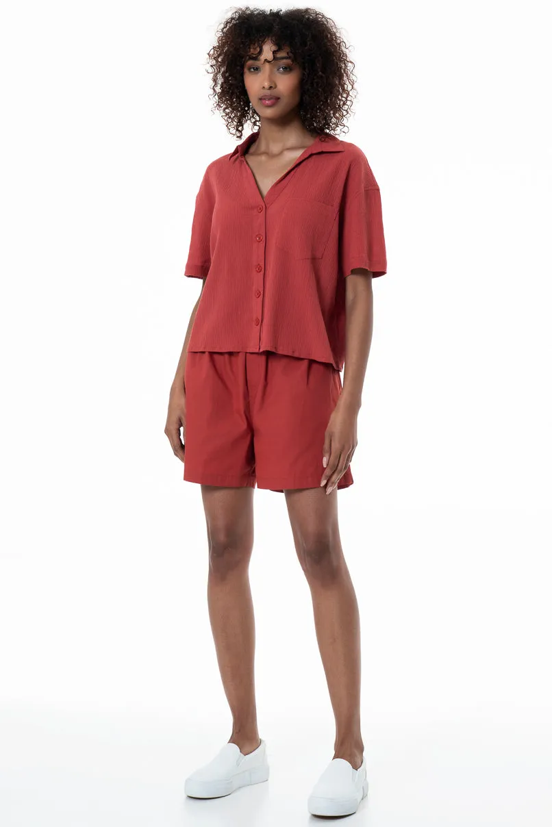 Poplin Shorts sold by Refinery product image thumbnail 4