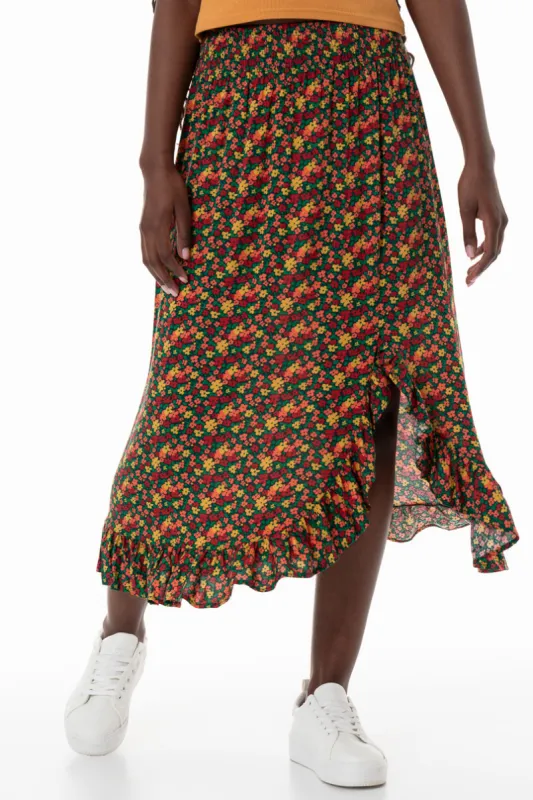 Frill Hem Skirt sold by Refinery