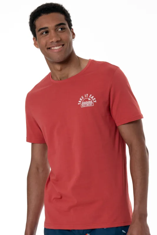 Graphic T-Shirt _ 153235 _ Red sold by Refinery
