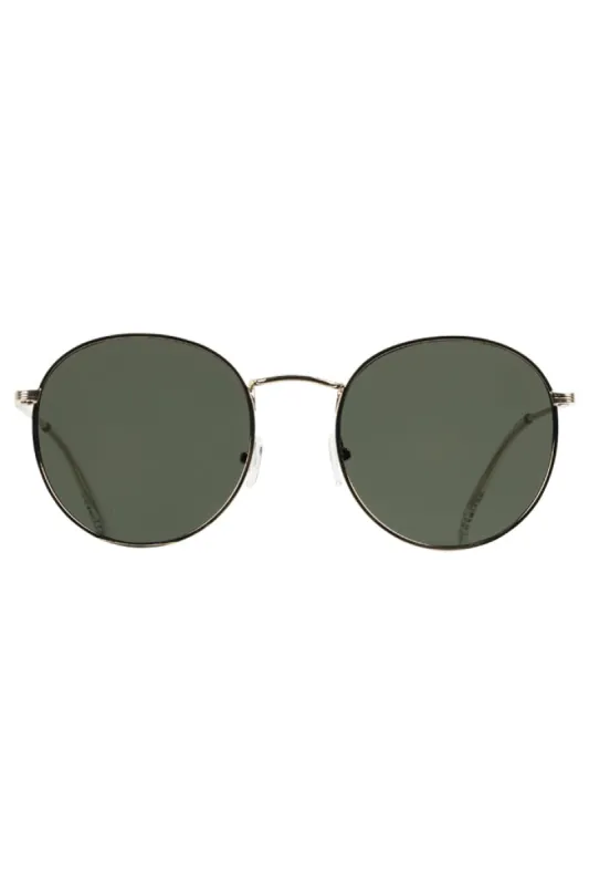 Round Frame Sunglasses _ 154082 _ Gold sold by Refinery