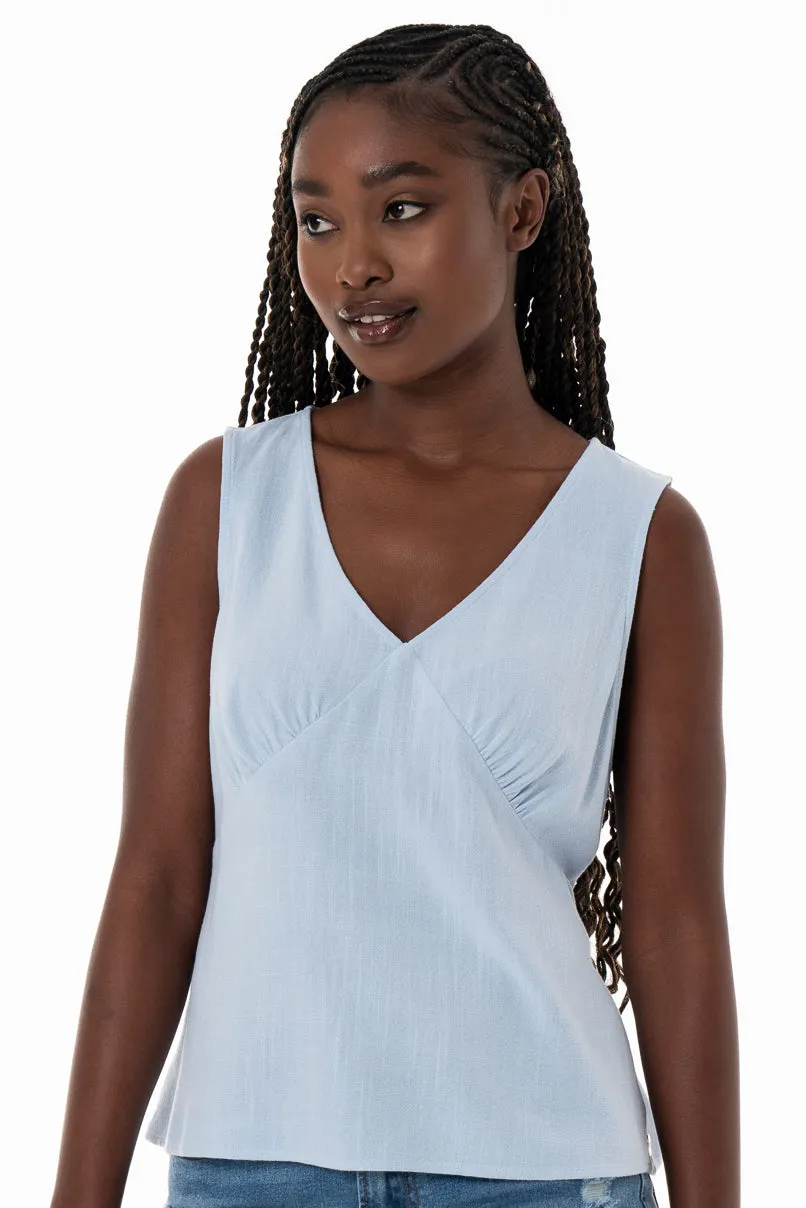 V-neck Top sold by Refinery