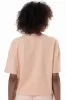 Boxy Branded T-Shirt _ 154354 _ Peach sold by Refinery