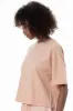 Boxy Branded T-Shirt _ 154354 _ Peach sold by Refinery
