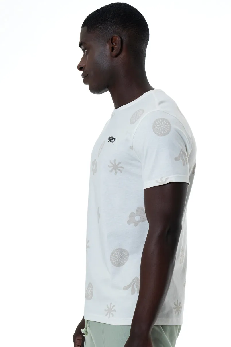 Printed T-Shirt _ 153237 _ Off White sold by Refinery product image thumbnail 3