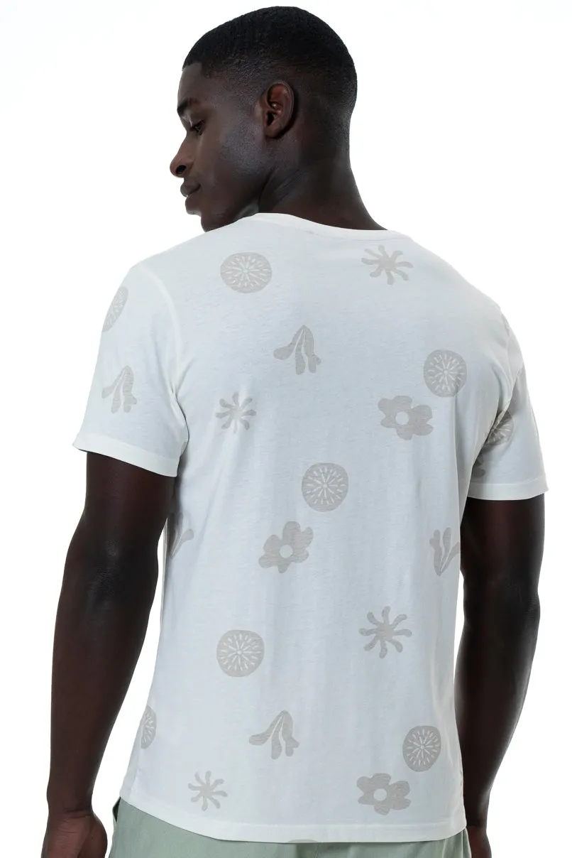 Printed T-Shirt _ 153237 _ Off White sold by Refinery product image thumbnail 4