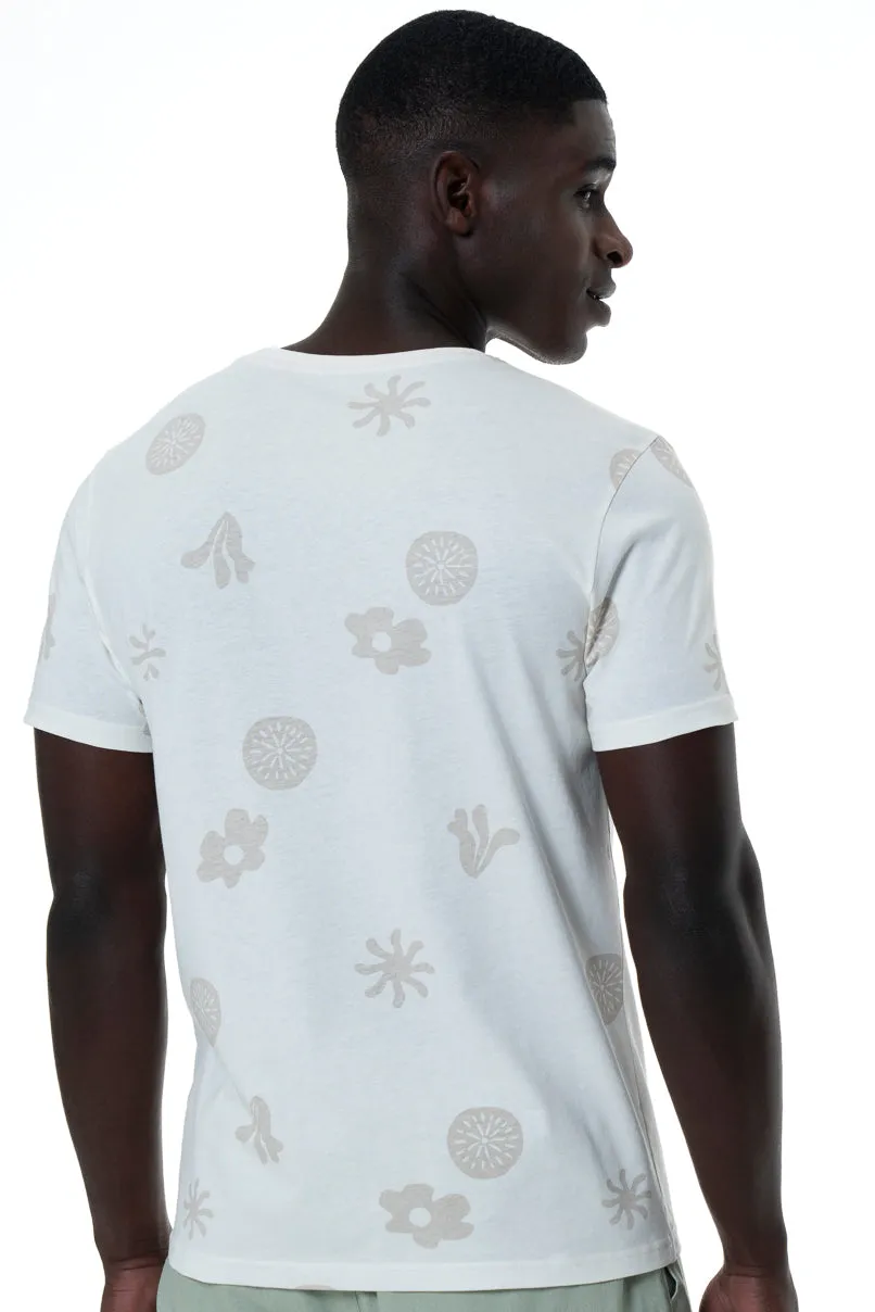 Printed T-Shirt _ 153237 _ Off White sold by Refinery product image thumbnail 5
