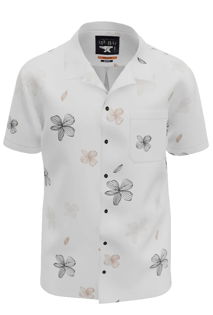 Printed Shirt _ 154510 _ Off White sold by Refinery product image thumbnail 3