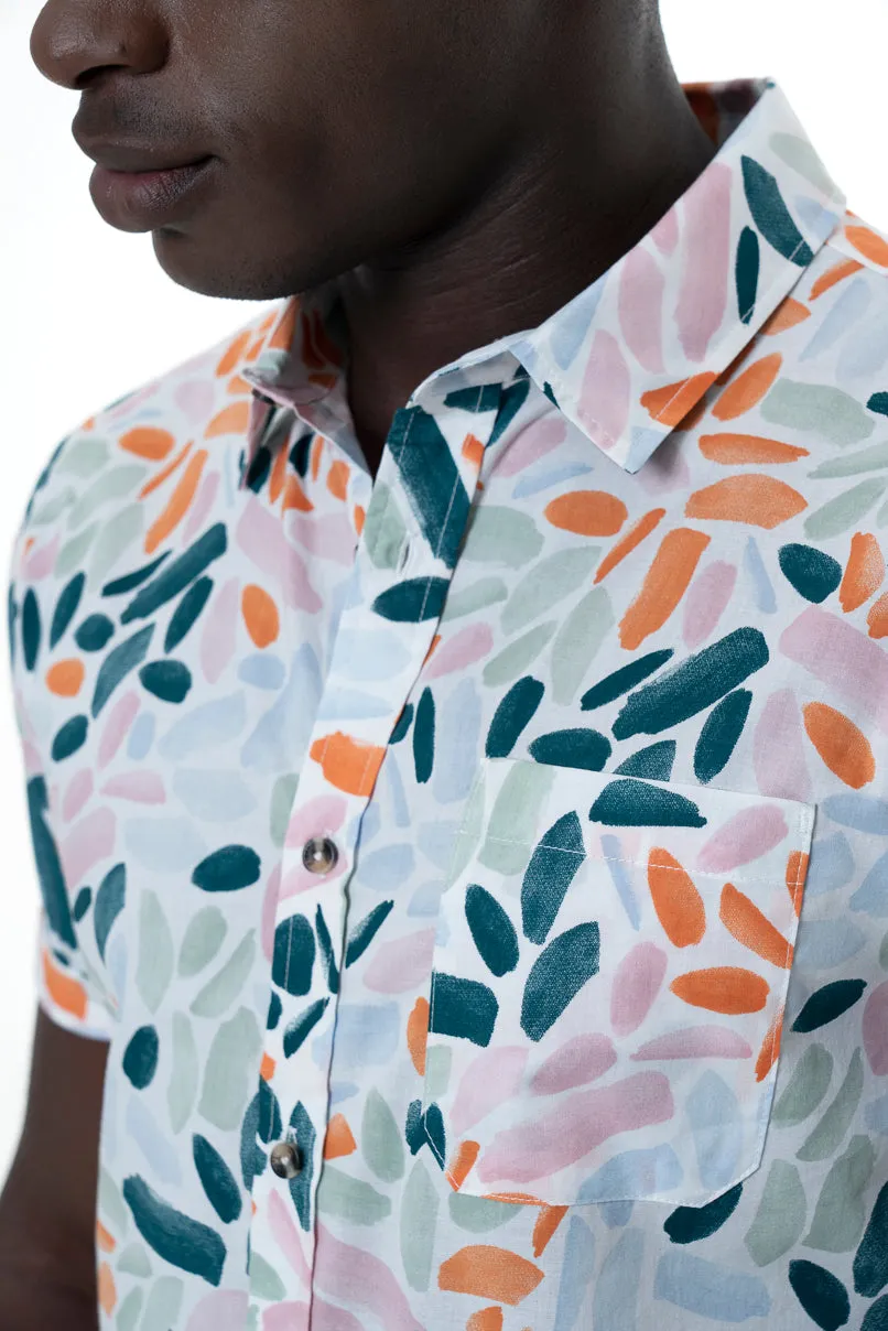 Printed Shirt _ 154512 _ Off White sold by Refinery product image thumbnail 2