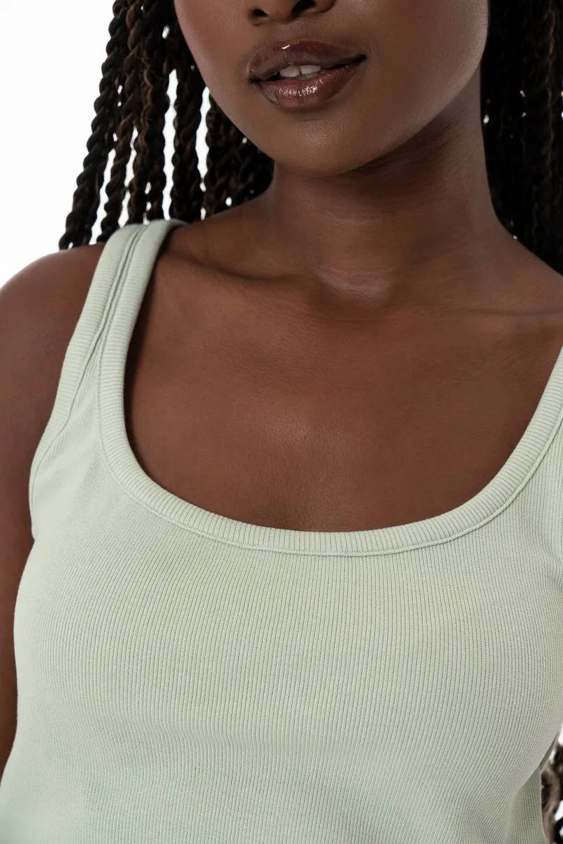 Scoop Neck Tank Top sold by Refinery product image thumbnail 4
