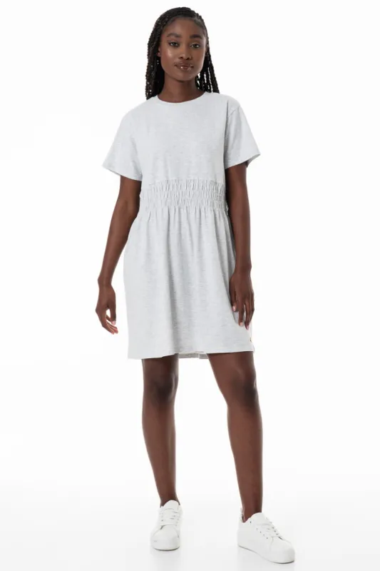 Fit And Flare T-Shirt Dress _ 153678 _ Ice Mel sold by Refinery