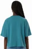 Boxy T-Shirt _ 154362 _ Teal sold by Refinery
