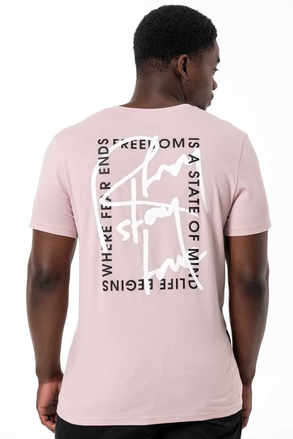 Branded T-Shirt _ 140510 _ Dusty Pink sold by Refinery product image thumbnail 4