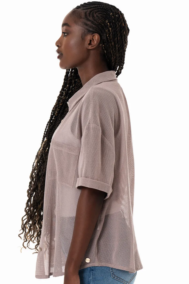 Textured Shirt _ 153818 _ Grey sold by Refinery product image thumbnail 2