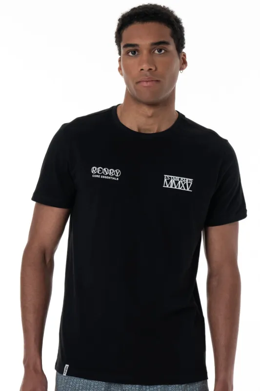 Statement T-Shirt _ 153236 _ Black sold by Refinery