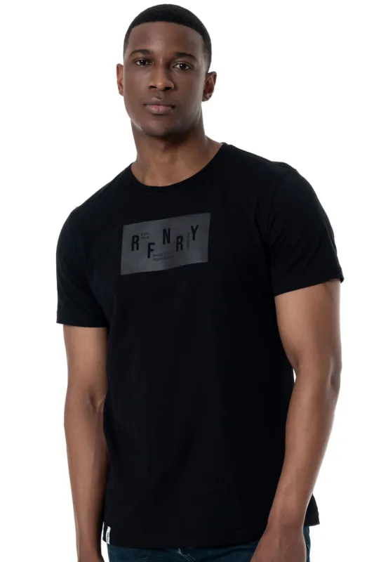 Statement  T-Shirt _ 153231 _ Black sold by Refinery