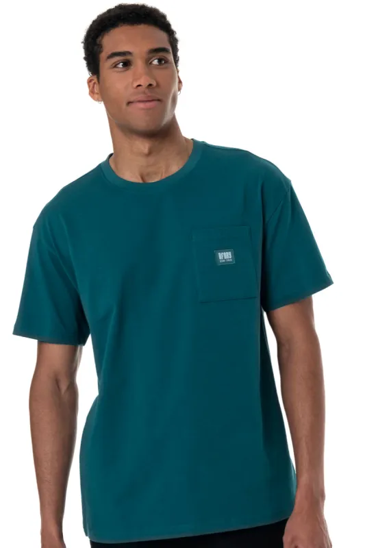 Pocket T-Shirt _ 152276 _ Teal sold by Refinery