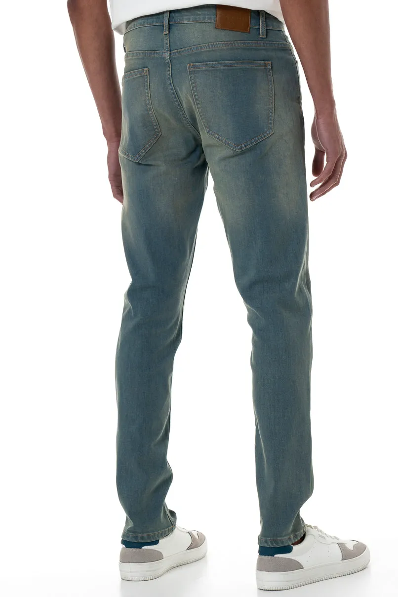 Rf02 Ripped Skinny Jeans _ 156187 _ Light Wash sold by Refinery product image thumbnail 3